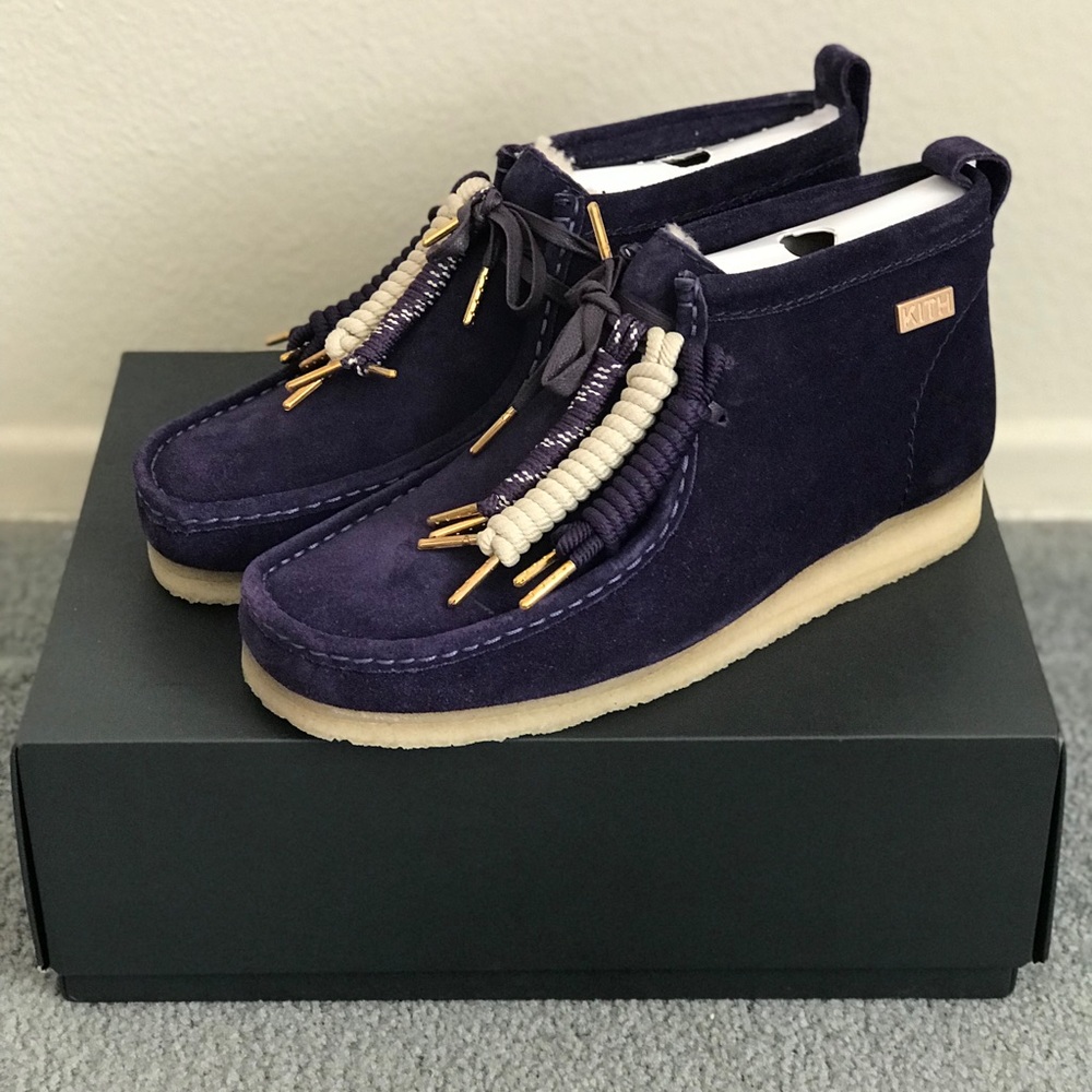 Ronnie Fieg X Clarks Shearling Wallabee Boot